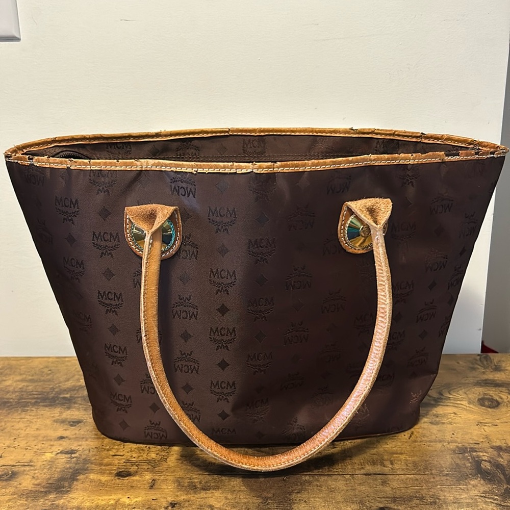 MCM Brown Tote Bag